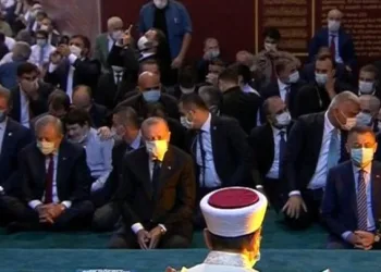 Cumhurbaşkanı Erdoğan Ayasofya’da