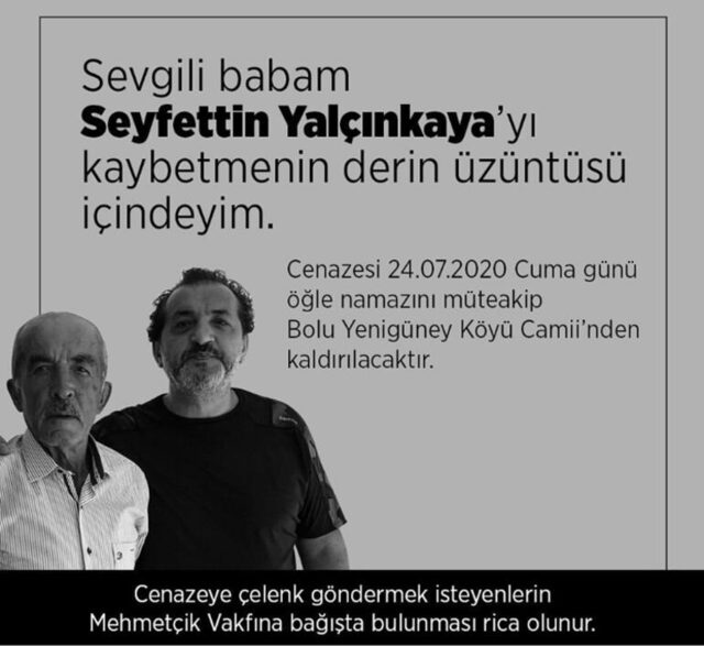 MasterChef jürisi Mehmet Yalçınkaya'nın acı günü