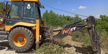 İnegöl’de kırsal mahallelerde kurban çukurları açılıyor