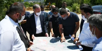 İnegöl Cerrah Mahallesi’ne 600 metrelik yeni cadde