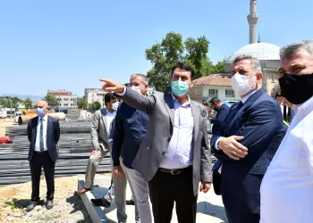 BTSO heyetinden Osmangazi Meydanı’na ziyaret