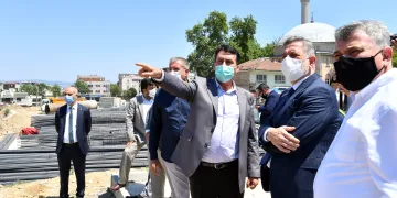 BTSO heyetinden Osmangazi Meydanı’na ziyaret