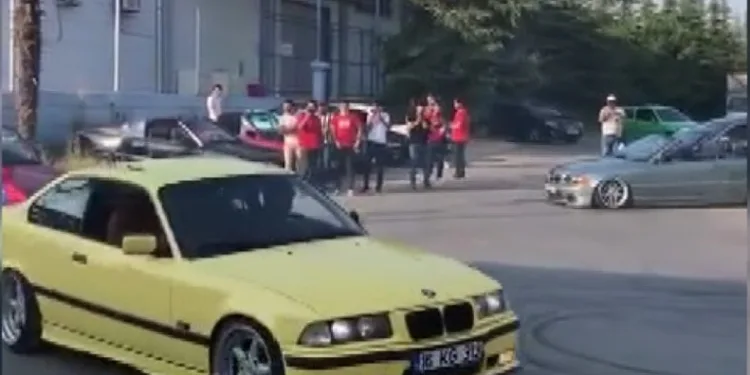 Bursa’da 3 kişiye drift cezası
