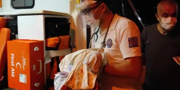Bursa’da kamyon kasasında terkedilmiş bebek bulundu