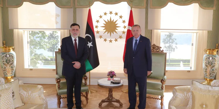 Cumhurbaşkanı Libya Başbakanı’nı kabul etti