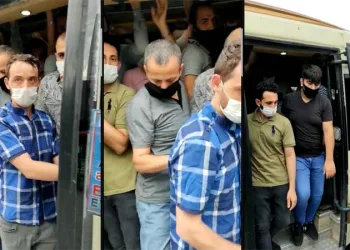 Yeni rekor! Minibüsten 14 yerine 42 yolcu çıktı