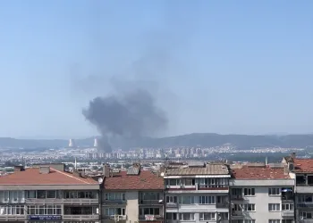 Bursa’da tekstil fabrikasında yangın