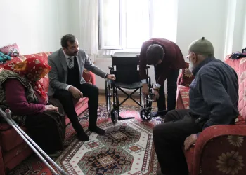 “Devletimizin şefkat eliyle hemşehrilerimizin yanında oluyoruz”