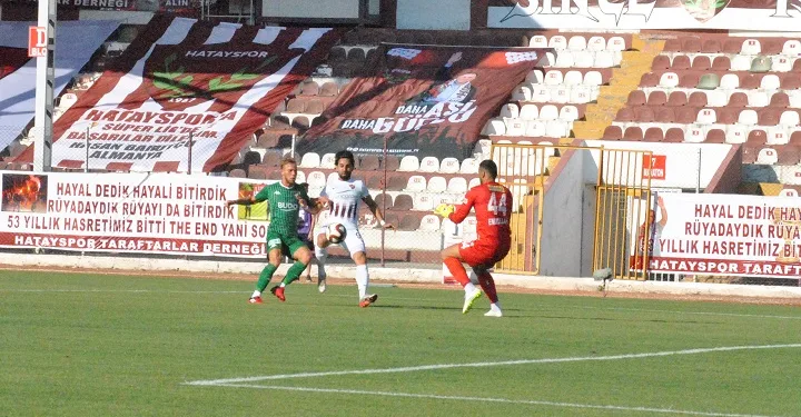 Bursaspor Hatay’da mağlup: 3-1