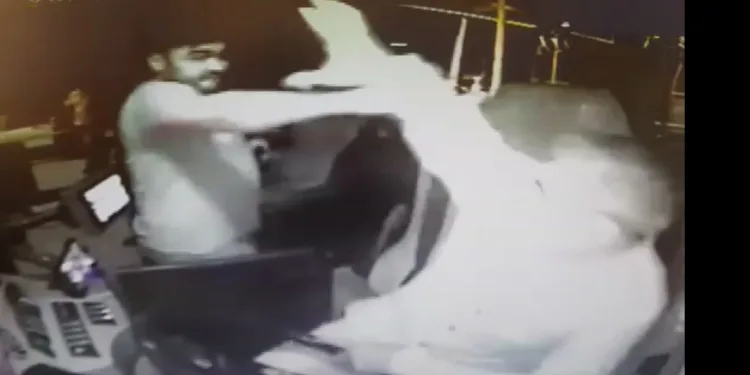 Mersin’de otobüs şoförünün darbedilme anı kameraya yansıdı