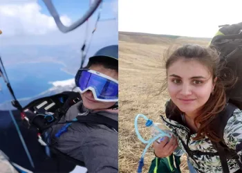 Denizli’den Afyonkarahisar’a paraşütle rekor kırdı