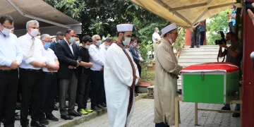 Patlamada hayatını kaybeden işçi son yolculuğuna uğurlandı