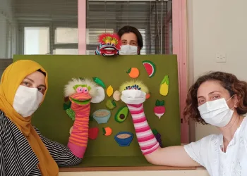 Sağlıklı beslenme kuklalarla anlatılıyor