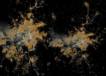 NASA Ankara’nın uzaydan çekilmiş fotoğrafını paylaştı