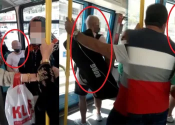 Bursa’da metroda tacize kalkıştı! Darp edildi