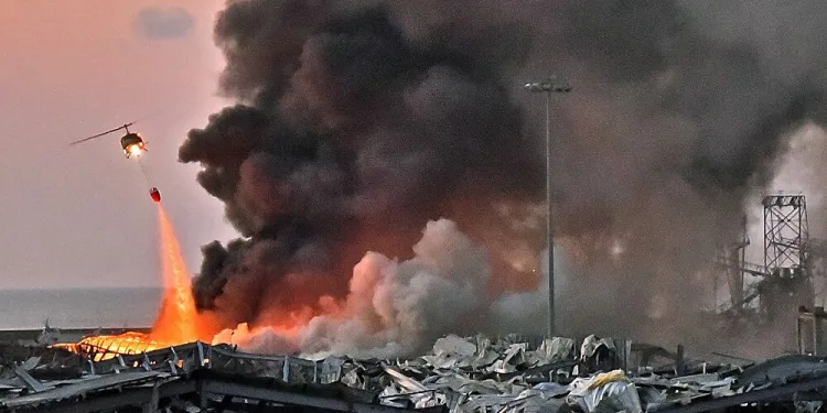 ABD’den Lübnan’daki patlama sonrası zehirli gaz uyarısı