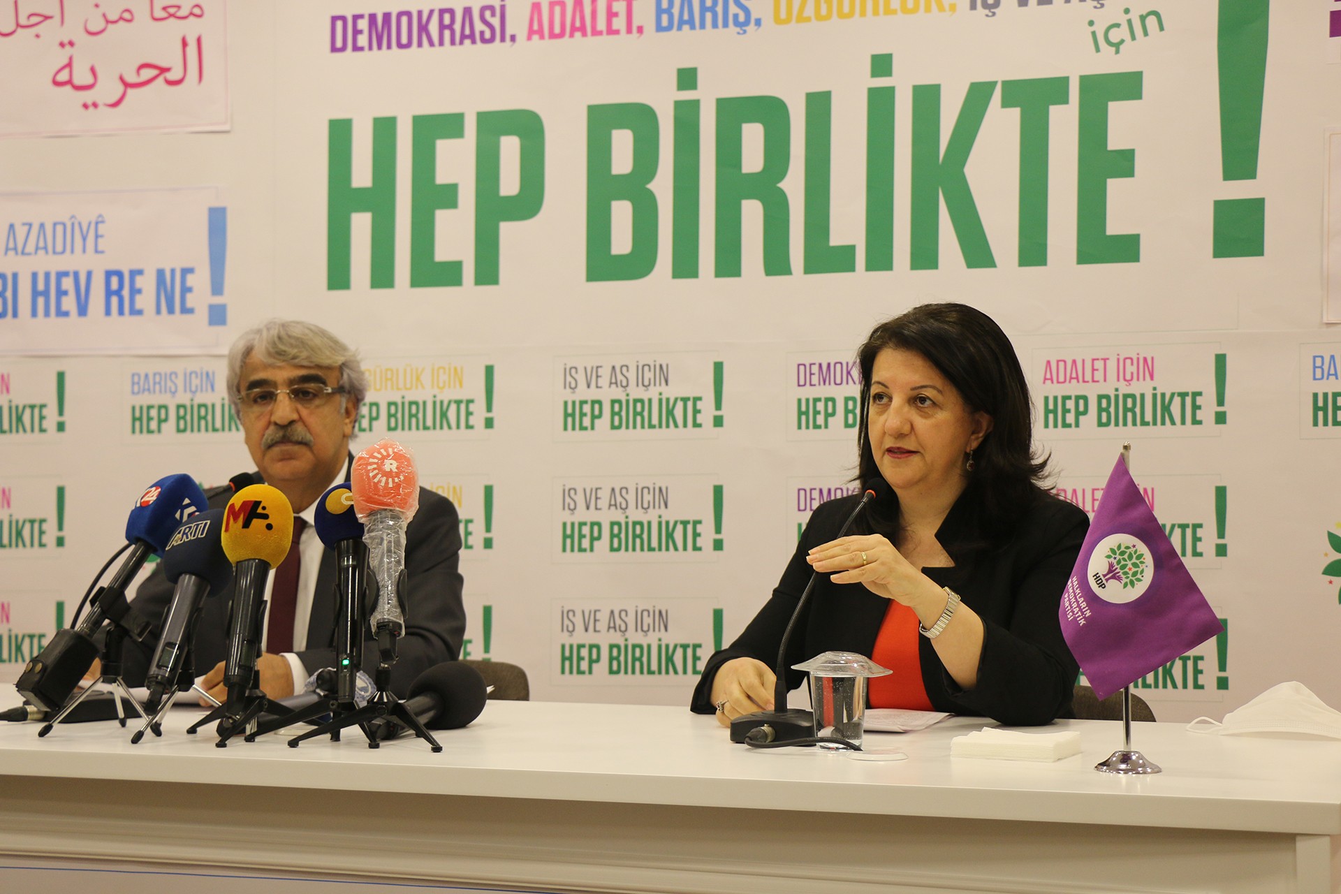 HDP'den "Barışa Çağrı Deklarasyonu"