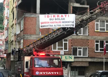Trabzon’da şarbon karantinası