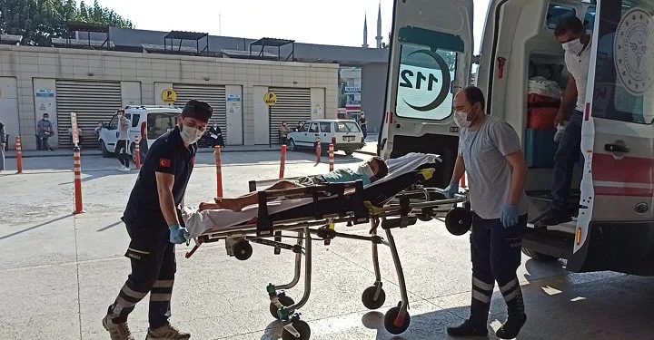 İnegöl’de üzerine kaynar su dökülen çocuk yaralandı