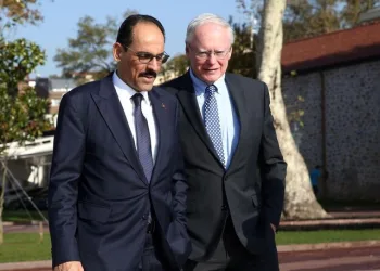 Cumhurbaşkanlığı Sözcüsü Kalın, Jeffrey ile görüştü