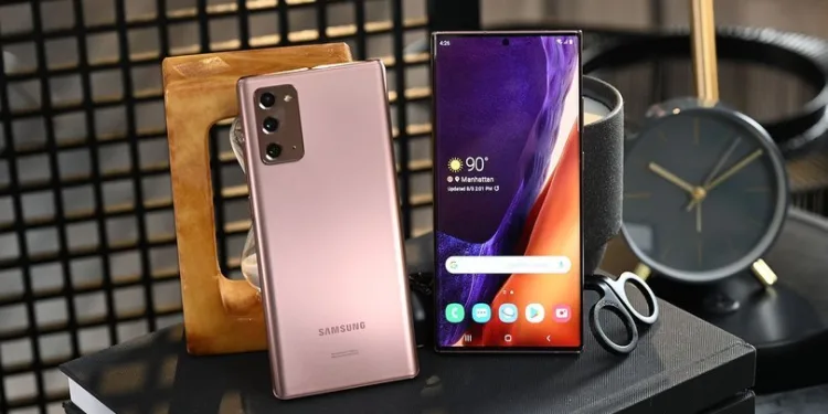 Galaxy Note20 Ultra’ya “En İyi Akıllı Telefon Ekranı Ödülü”