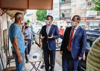Kestel’de Başkan Tanır’dan virüs denetimi