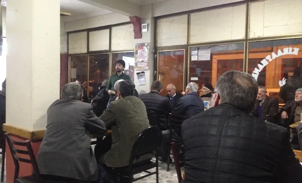 Karantinadan sıkılıp kahvehaneye gitti, yakalandı