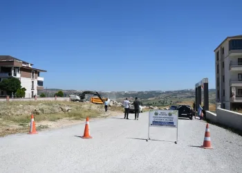 İnegöl’ün kuzey doğu imar sınırı yollarla çiziliyor
