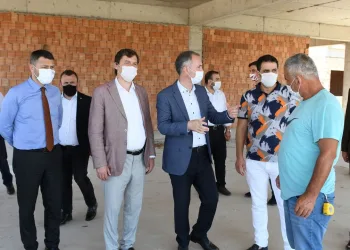 İnegölspor’a yakışacak modern tesis hızla yükseliyor