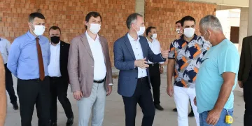 İnegölspor’a yakışacak modern tesis hızla yükseliyor