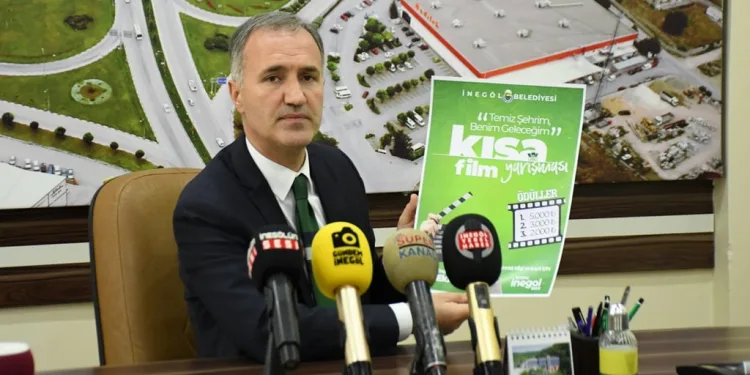 İnegöl Belediyesi temizlik konulu kısa film yarışması düzenleniyor