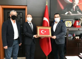 Başkan Kanar’dan Erçetin ve Güner’e hayırlı olsun ziyareti