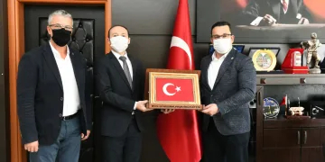 Başkan Kanar’dan Erçetin ve Güner’e hayırlı olsun ziyareti