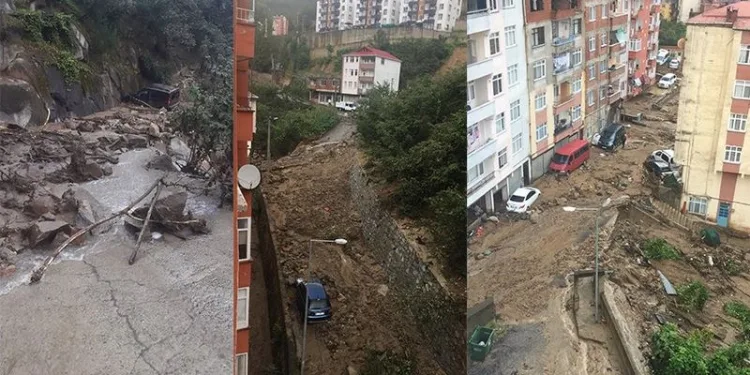 Giresun’daki selde can kaybı 10’a yükseldi