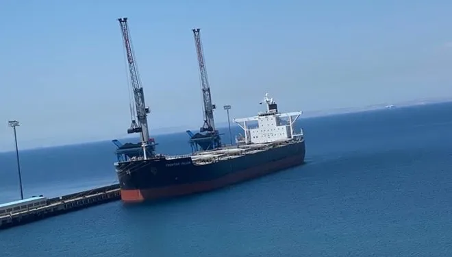Çanakkale’de Panama bandıralı gemiye operasyon