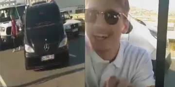 Çakarlı aracıyla yol kesip sürücüyü bıçakladı