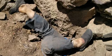 Su almak için sarktığı bidonda ölü bulundu