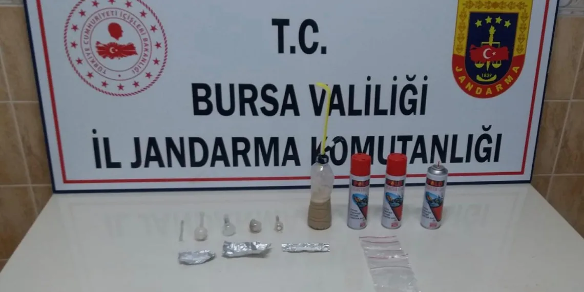 Bursa’da jandarmadan uyuşturucu operasyonu