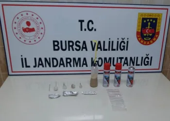 Bursa’da jandarmadan uyuşturucu operasyonu