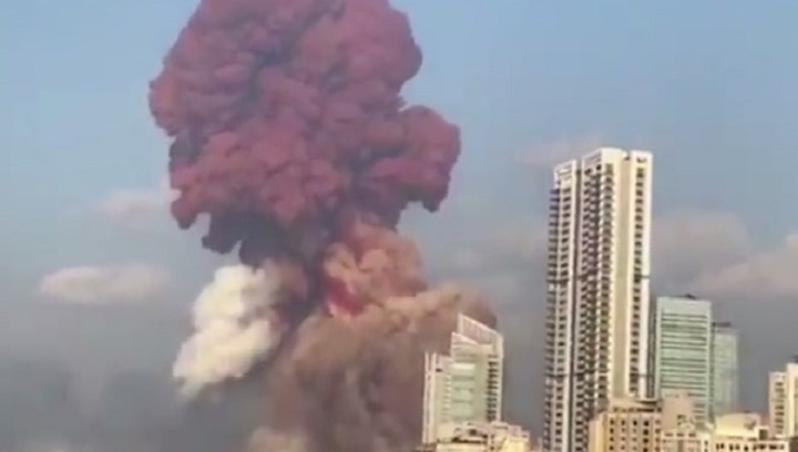 Lübnan'da büyük patlama!