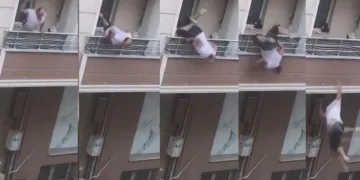 Akrabasıyla tartışırken balkondan düştü