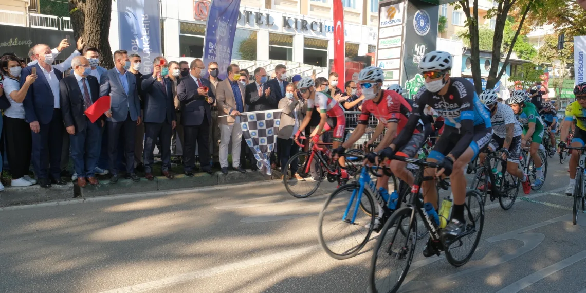 Granfondo Uluslararası Bisiklet Yarışı Bursa’da başladı