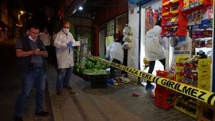 Bursa’da marketi pompalı tüfekle bastı!