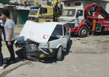 Bursa İnegöl’de kaza: 2 yaralı