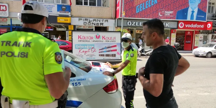 İnegöl’de maske denetimi