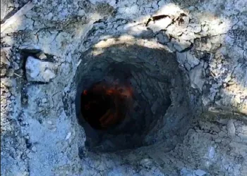 Su için açtıkları kuyudan gaz çıktı