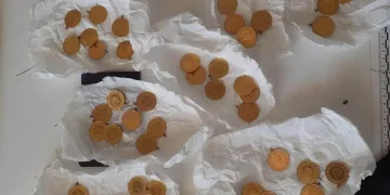 Kaybettiğini sandığı altınlar bakın nerden çıktı