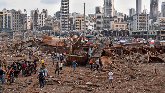 Lübnan'daki patlamada 78 can kaybı 4 bine yakın yaralı