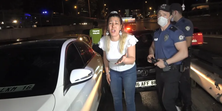Bursa’da zincirleme kaza sonrası sürücüler arasında tartışma çıktı