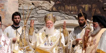 Sümela Manastırı’nda 5 yıl aradan sonra ilk ayin
